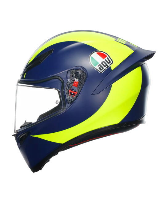 AGV K1S Soleluna 2018 019 Helmet - Gloss Blue Yellow