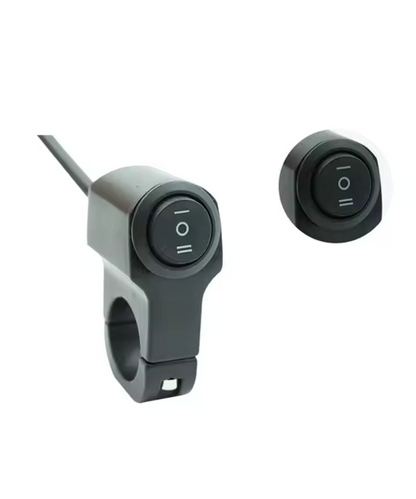 Moto Arch Dual Colour Aux Light Switch - Black