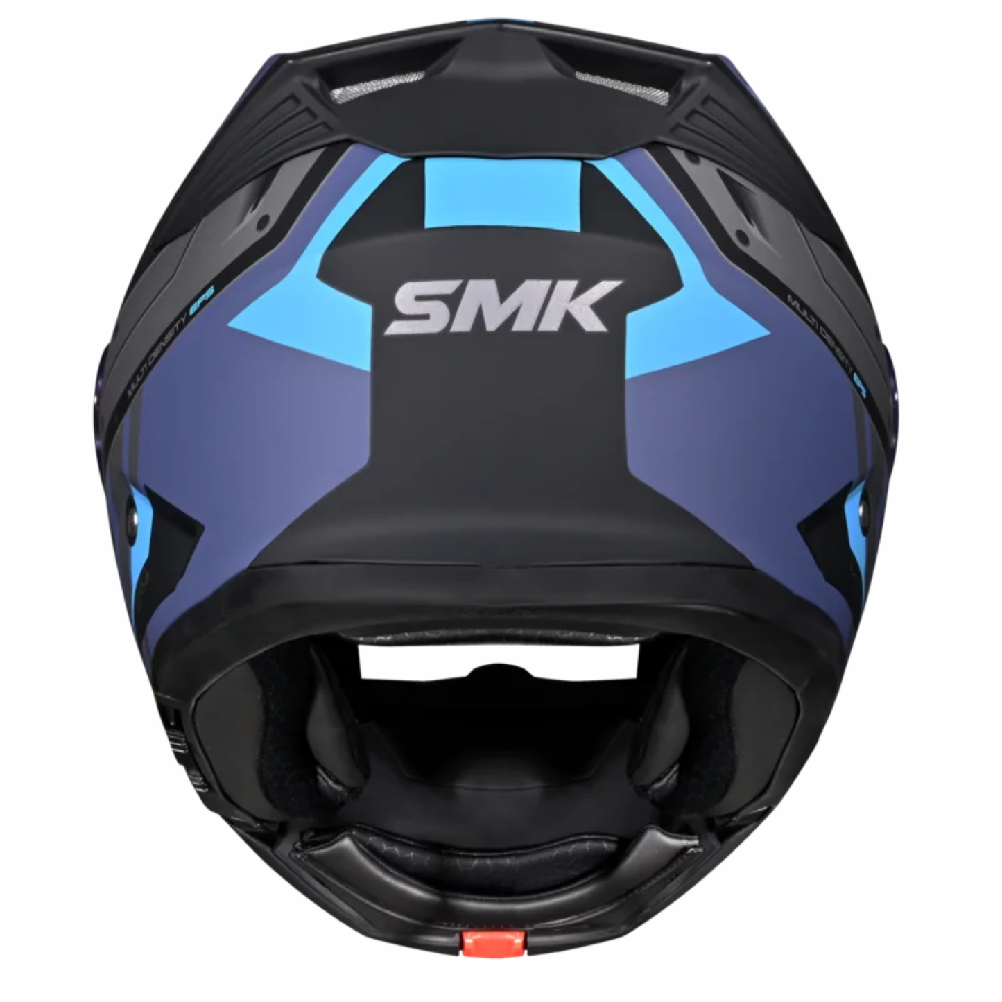 SMK Gullwing Tekker GL265 Black Grey Blue Gloss Helmet