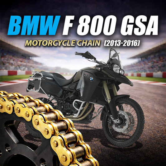 Crank1 BMW F 800 GSA (2013-2016) 525 Pitch ZVM-X 116L Chain - Gold