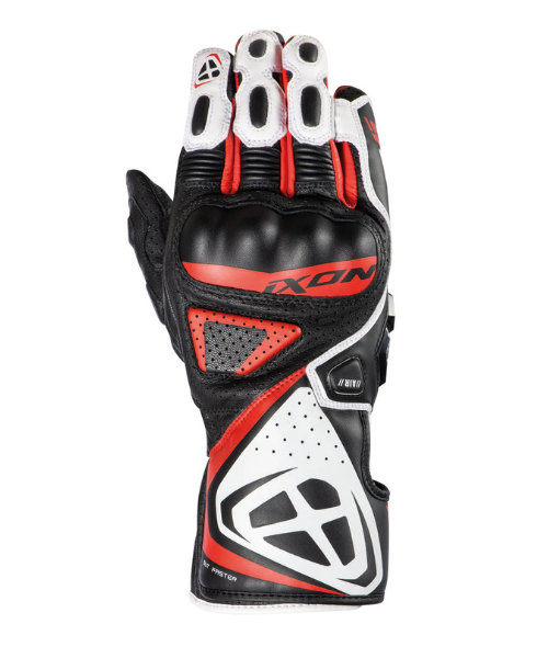 Ixon GP5 Air Riding Gloves - Black White Red