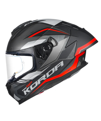 Korda Sonic GP Troy Helmet - Matt Red