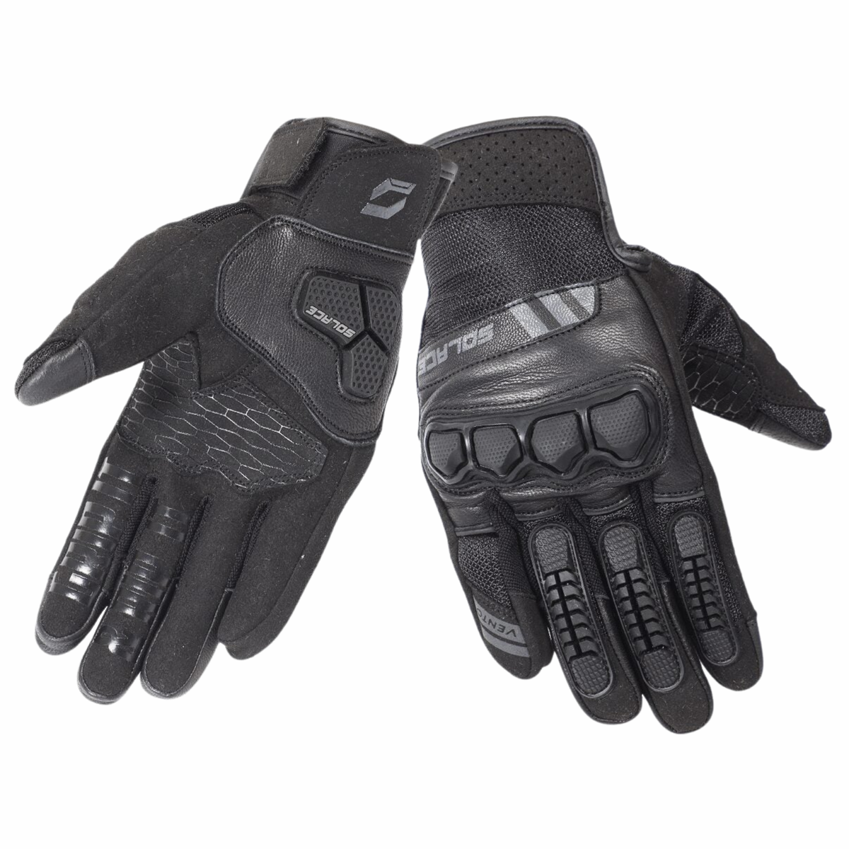 Solace Vento Dualsport Gloves - Black