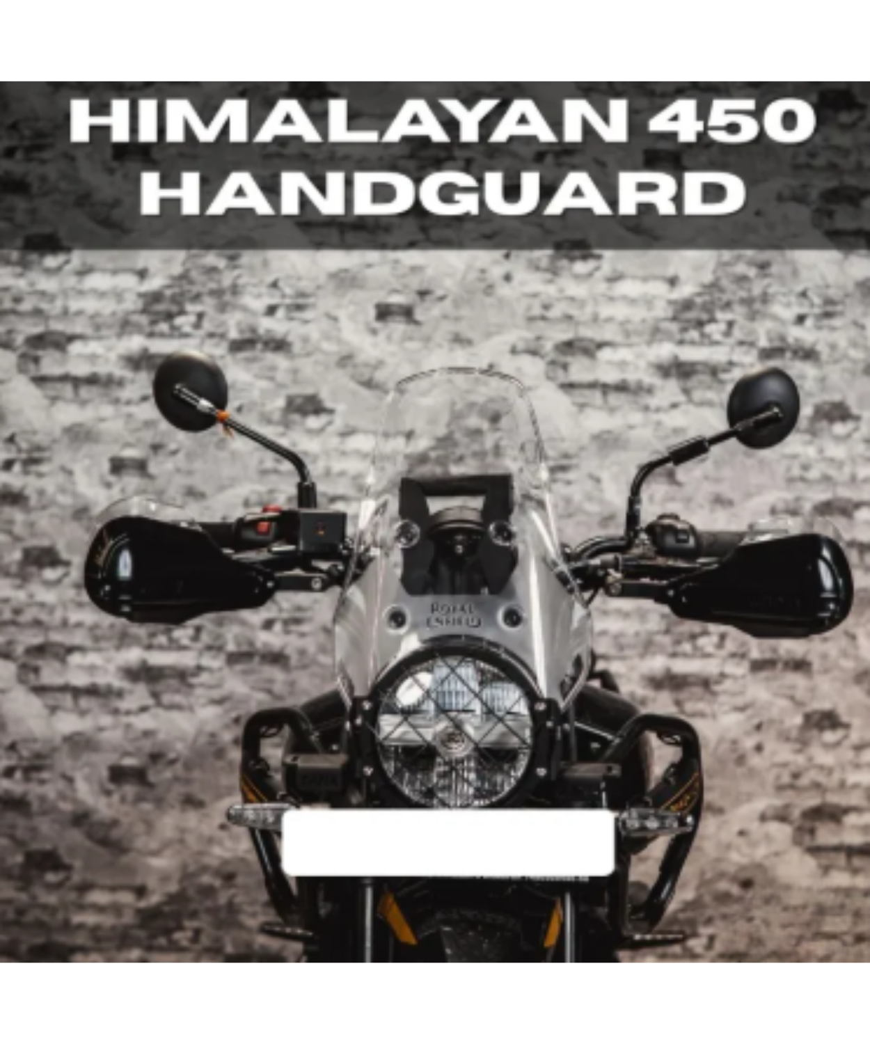 Zana Hand Guard for Himalayan 450 - Black - ZI-8615-BB