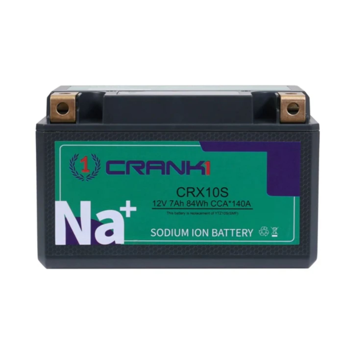 Crank1 Sodium ION Factory Activated Battery for Triumph Street Triple 765 RS (2021 Onwards) - CRX10S