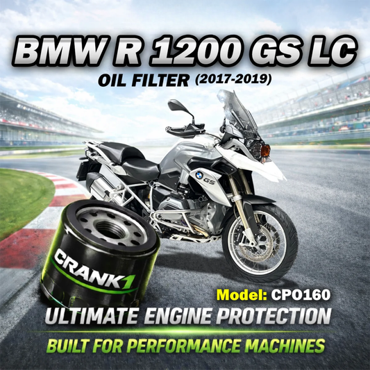 Crank1 BMW R 1200 GS LC (2017-2019) Performance Oil Filters - CPO-160