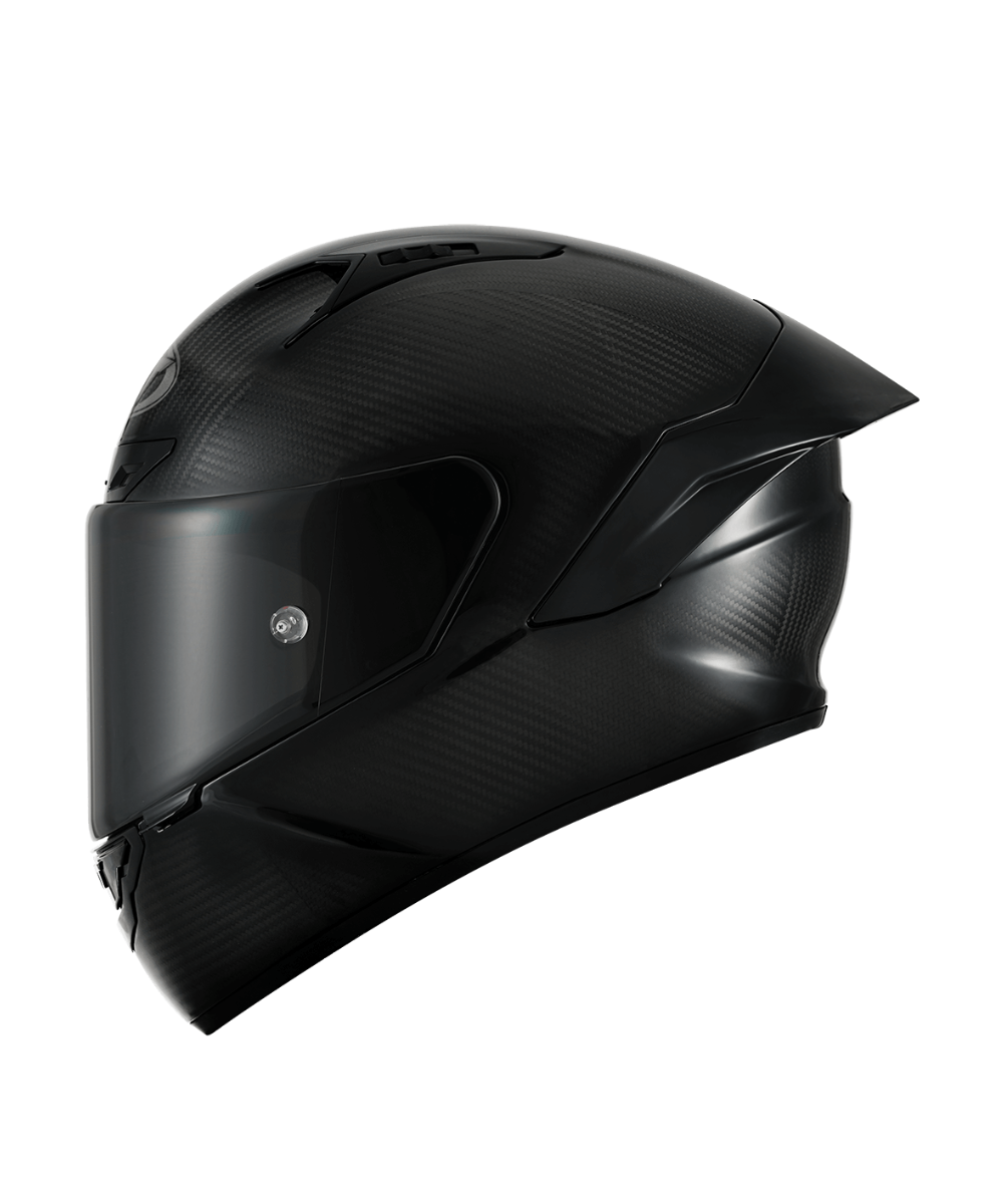 KYT NZ Race Solid Carbon Helmet  - Gloss Black