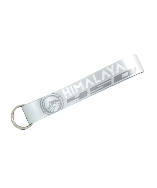 Fast Bend Himalyan Built for All Roads Cloth Keychain - Grey - Fast Bend