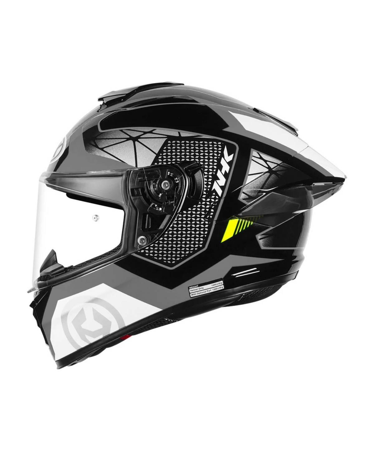 NHK K5R Commutrack Helmet - Black Grey - NHK