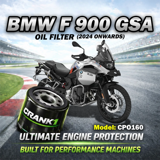 Crank1 BMW F 900 GSA (2024 Onwards) Performance Oil Filters - CPO-160