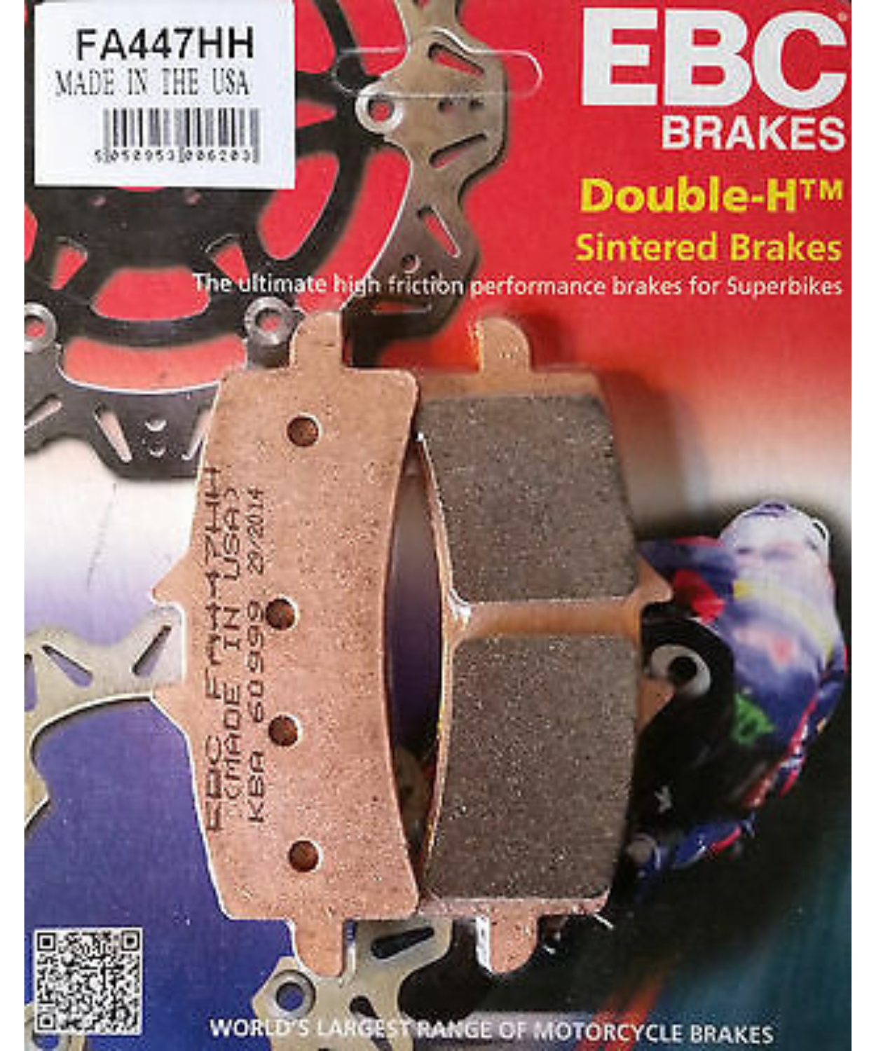 EBC Triumph Speed Triple 1050 Fully Sintered Double H Brake Pads