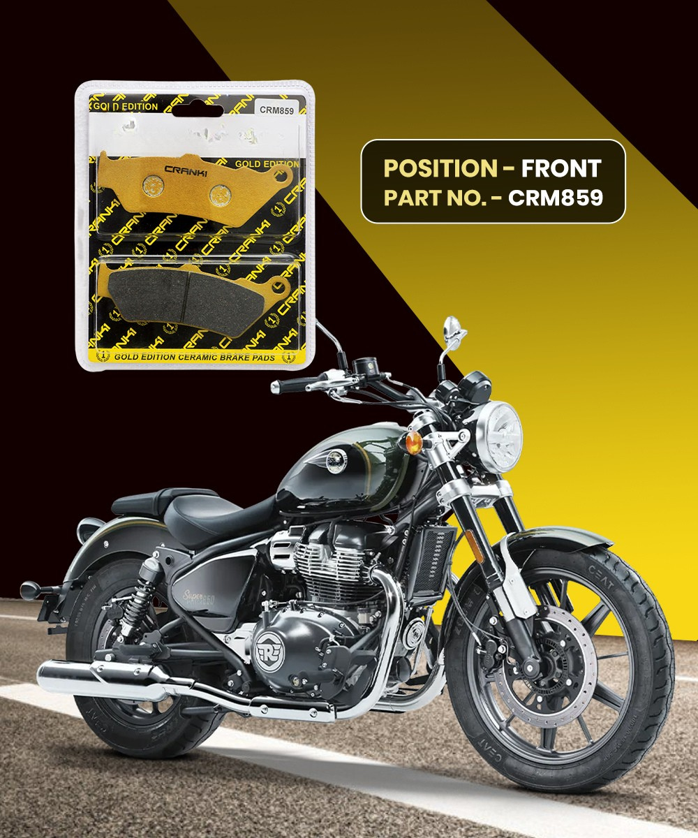 Crank1 Royal Enfield Super Meteor 650 Ceramic Brake Pads