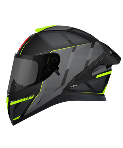 MT Thunder 3 SV Pro Nova B62 Helmet - Matt Black Green