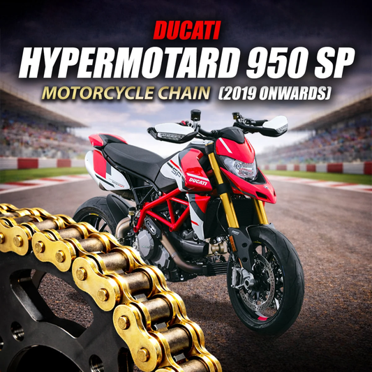 Crank1 Ducati Hypermotard 950 SP (2019 Onwards) 520 Pitch ZVM-X 106L Chain - Gold