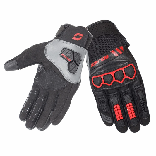 Solace Vento Dualsport Gloves - Coral Red