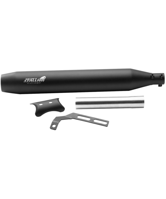 Silver Stallion BSA 650 Gold Star Ranger Performance Exhaust System - Black Matt