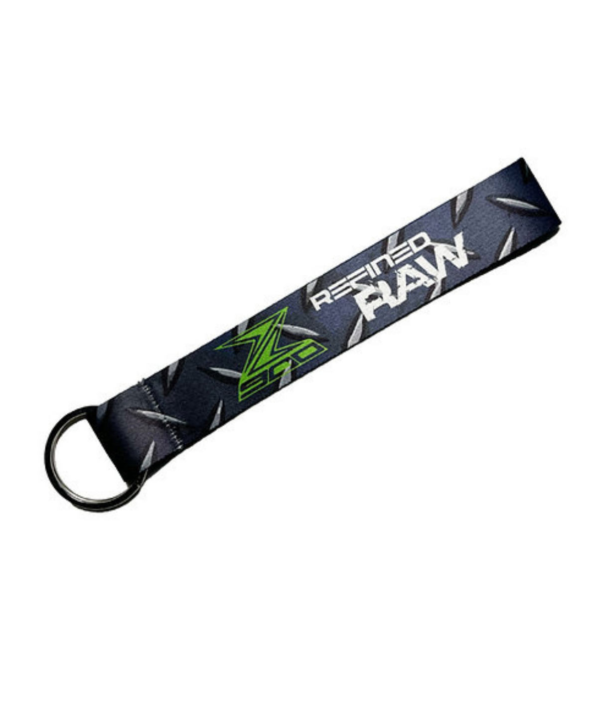 Fast Bend 2577 Z900 Refined Raw Cloth Keychain - Grey - Fast Bend