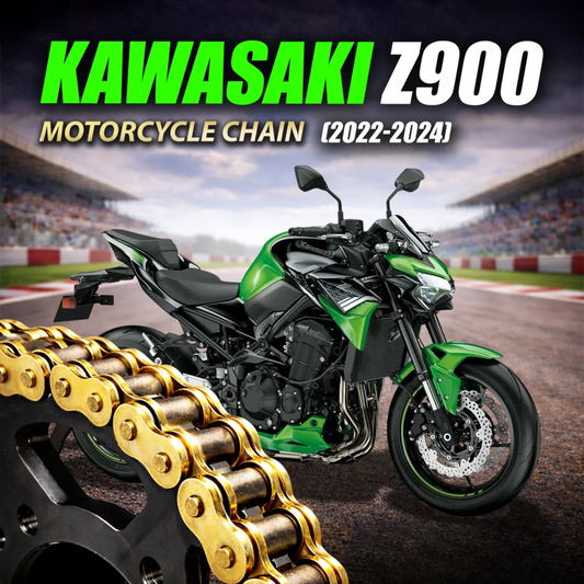 Crank1 Kawasaki Z900 (2022-2024) 525 Pitch ZVM-X 114L Chain - Gold