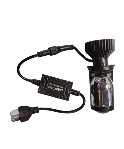 HJG H5 50W Led Y6 Projector Len White Bulb with Fan - Set of 1