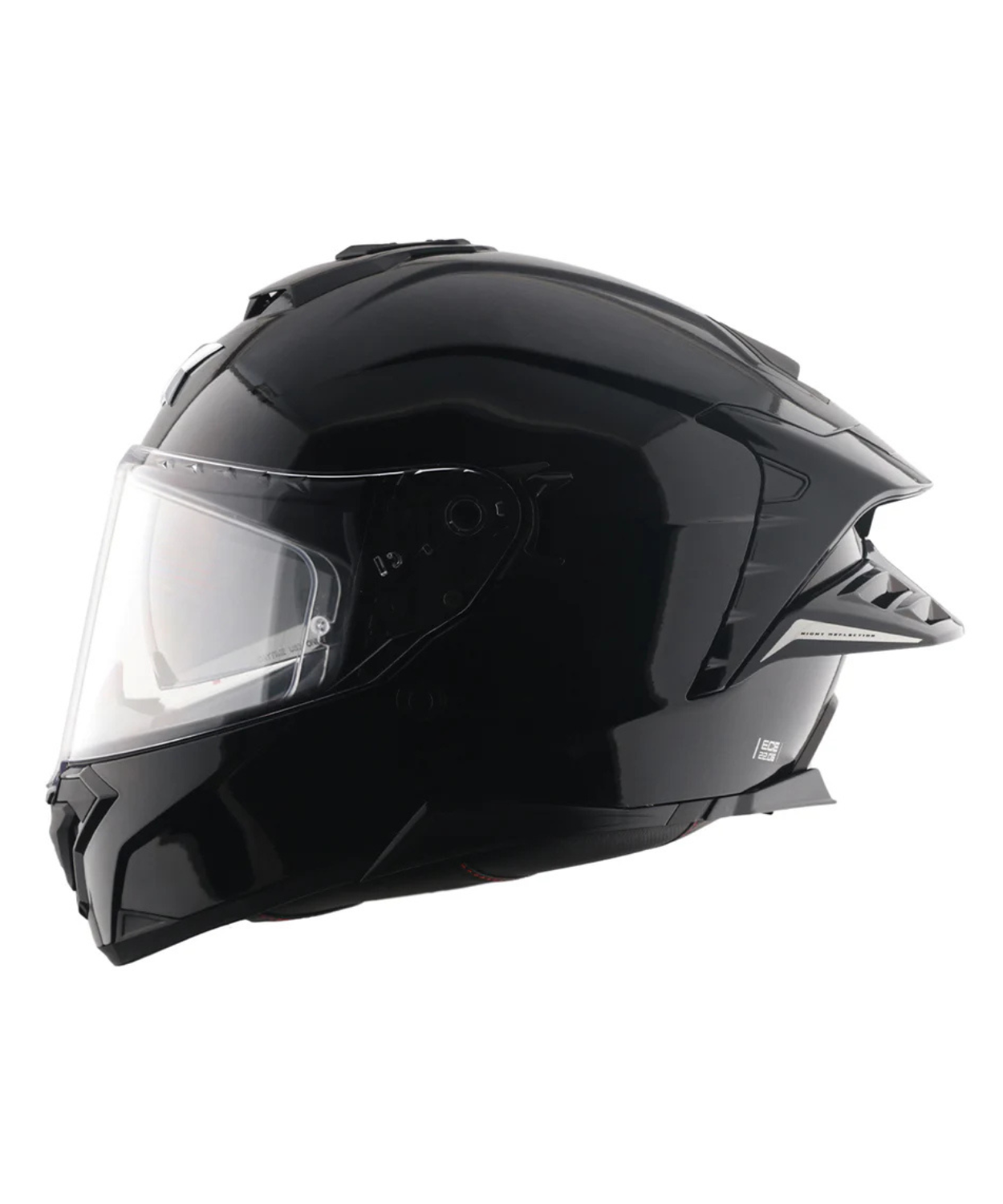 Axor Brutale Solid Colors Dual Spoiler Helmet - Gloss Black