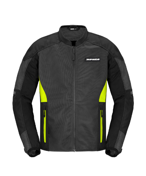 Spidi Super Net Riding Jacket - Black Yellow