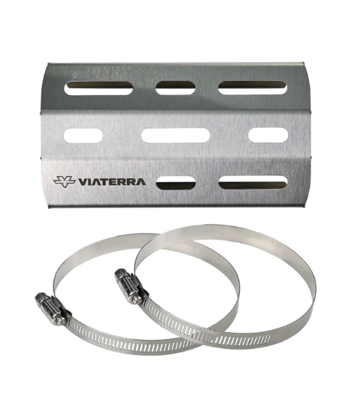 Viaterra End Can Heat Shield - Silver