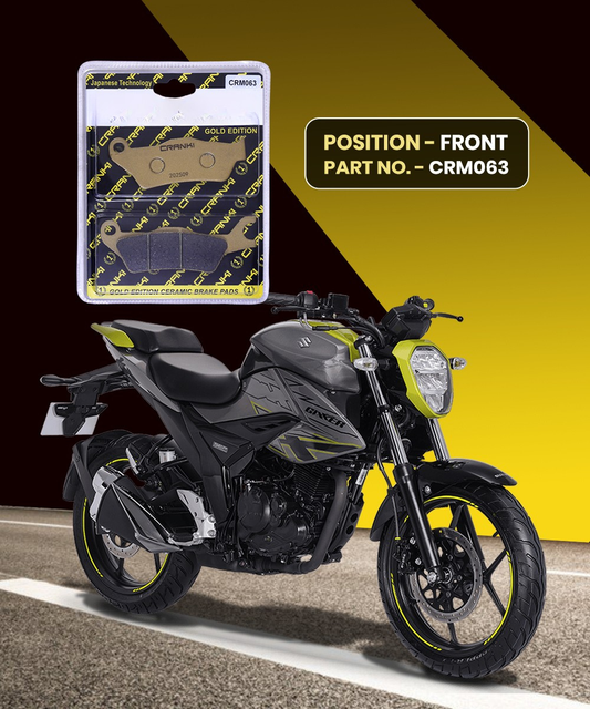 Crank1 Suzuki Gixxer 150 Ceramic Brake Pads