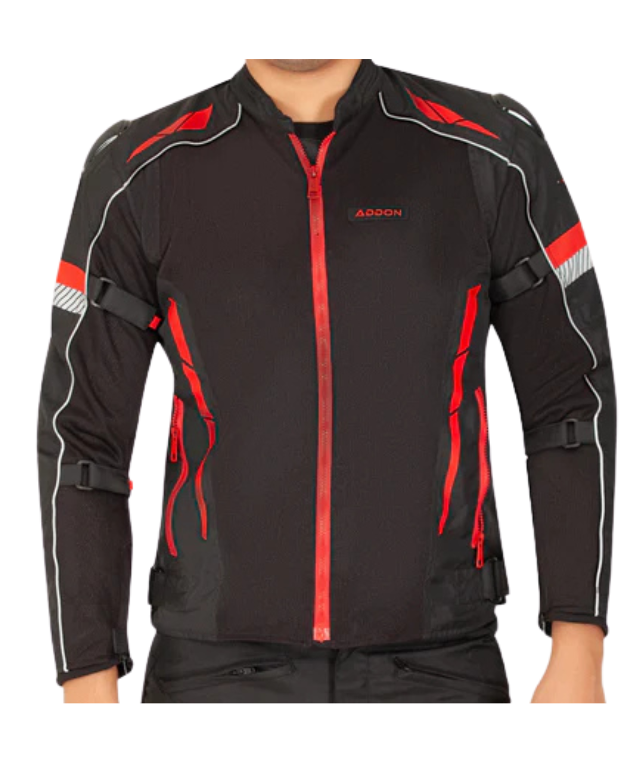 Lone Ranger Addon Pro Riding Jacket - Black Red