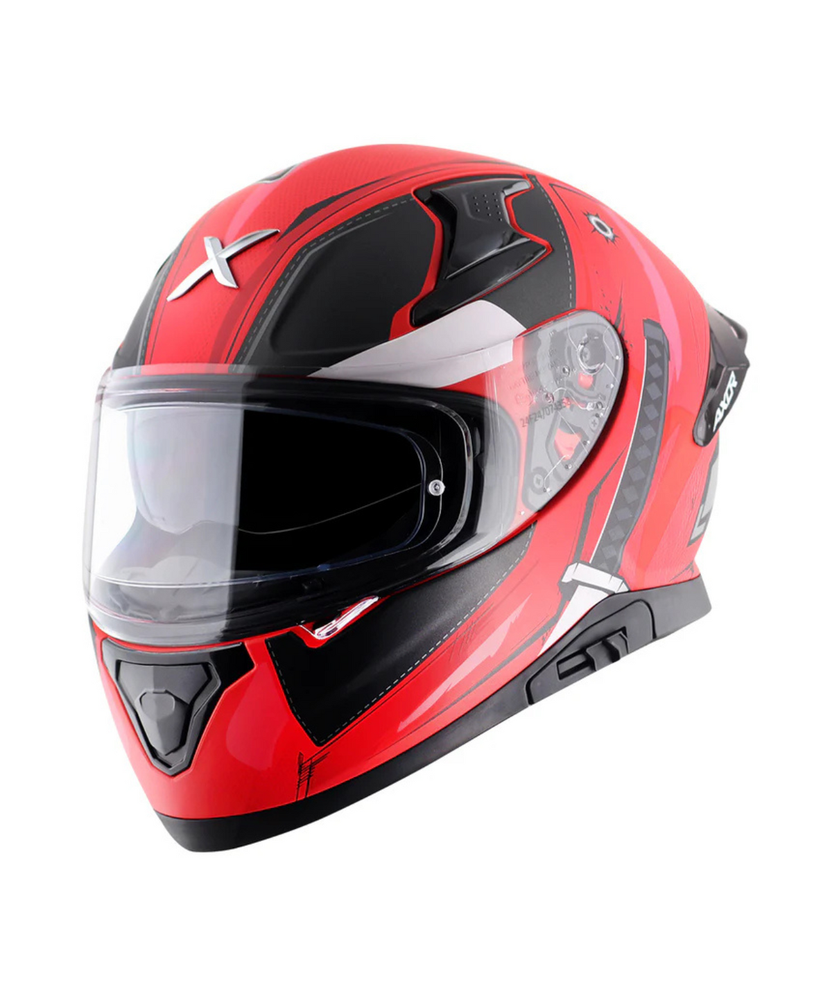 Axor Apex Marvel Deadpool Helmet - Dull Red Black - AXOR