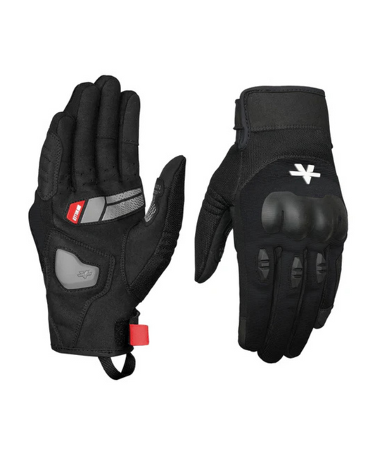 Viaterra Miller Urban Motorcycle Riding Gloves - Black