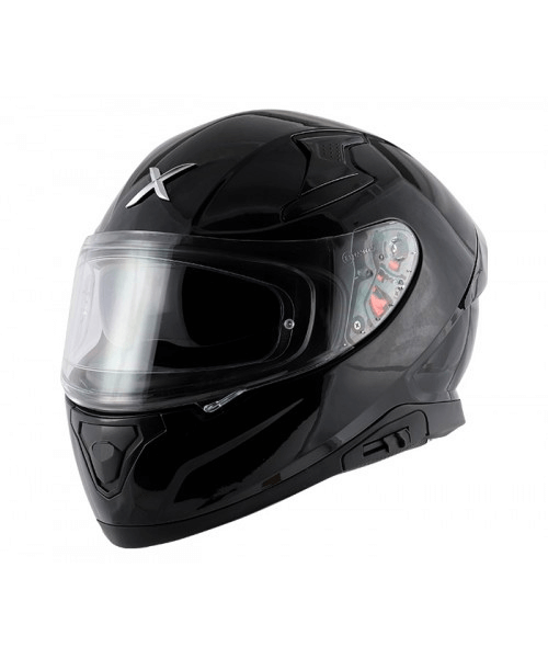 Axor Apex Solid Black Helmet