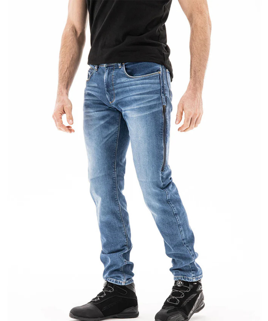 Ixon Wayne Riding Jeans - Sky Blue