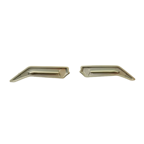 MT Hummer Helmet Small Spoilers - Pair - Matt Silver