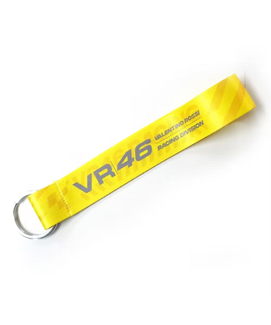 Fast Bend 2543/5 Rossi Racing Cloth Keychain - Yellow