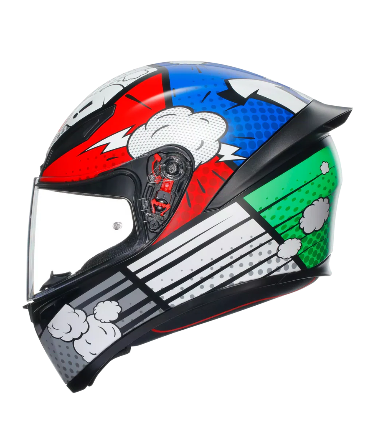 AGV K1 S Bang Helmet - Matt Italy Blue