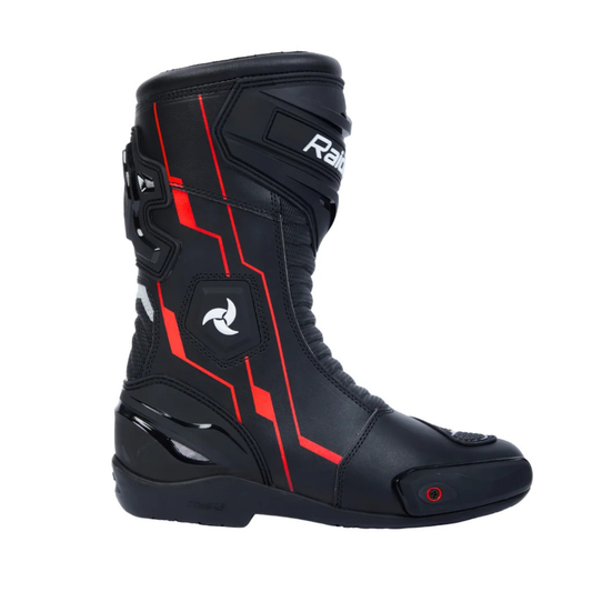 Raida Aeroprix Motorcycle Boots - Black Red