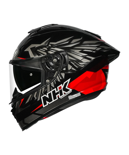 NHK K5R Wingstar Helmet - Black Red