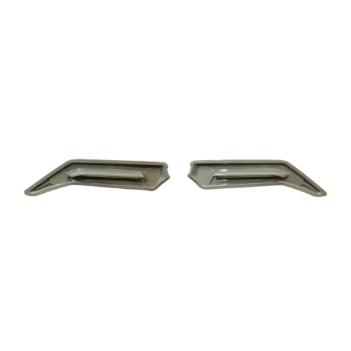 MT Hummer Helmet Small Spoilers - Pair - Gloss Grey