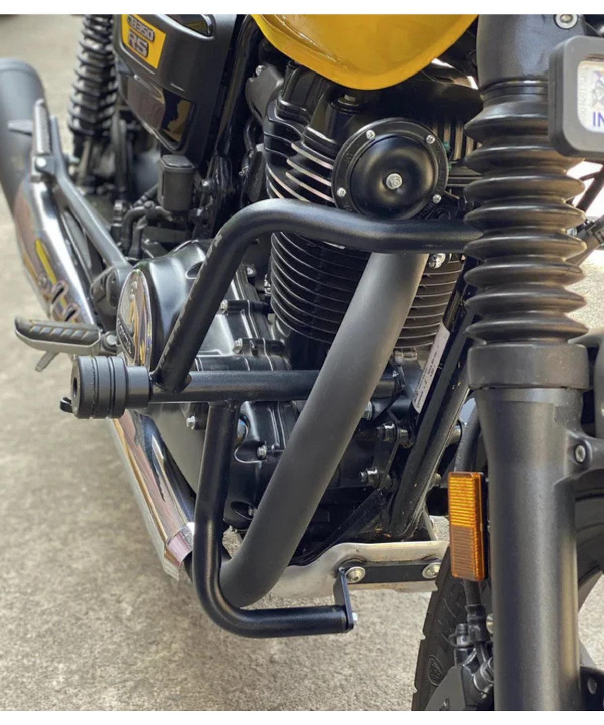 Moto Torque Honda H’ness Crash Guard - Black - Moto Torque