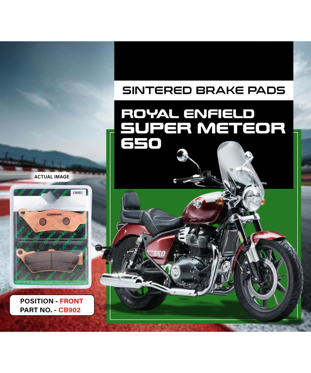 Crank1 Royal Enfield Super Meteor 650 Sintered Brake Pads