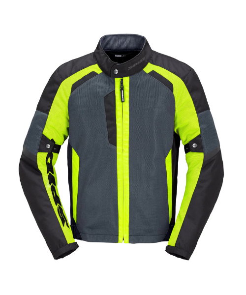 Spidi Tek Net Riding Jacket - Black Yellow