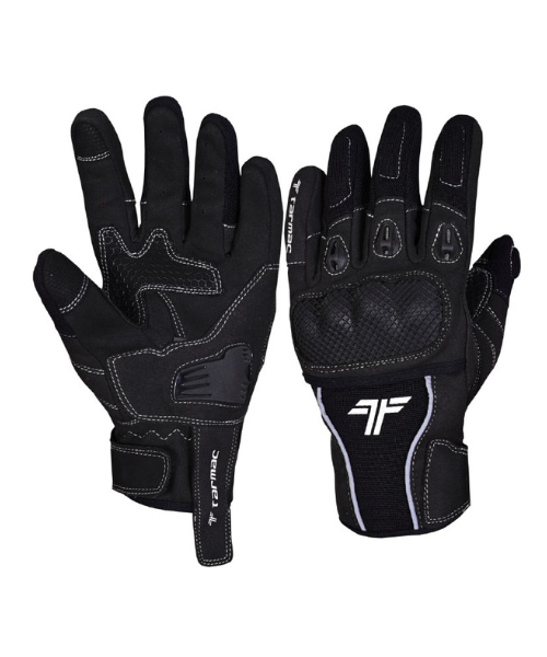 Tarmac Tex II Riding Gloves with Palm Sliders - Black