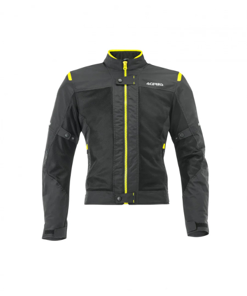 Acerbis Ramsey MY Vented Riding Jacket - Black Yellow