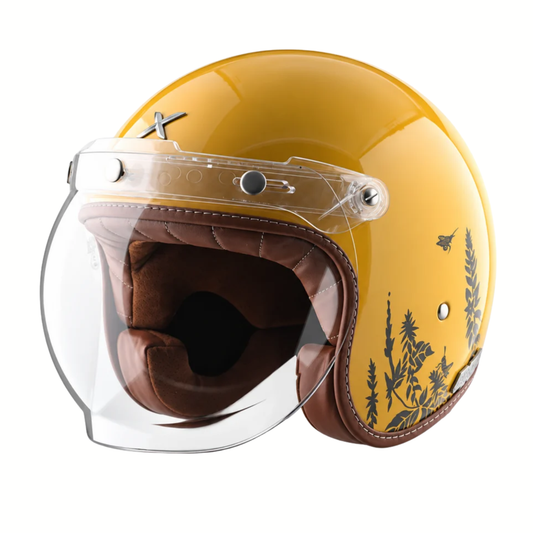 Axor Retro Jet Autumn Helmets - Gloss Mustard Tan - AXOR