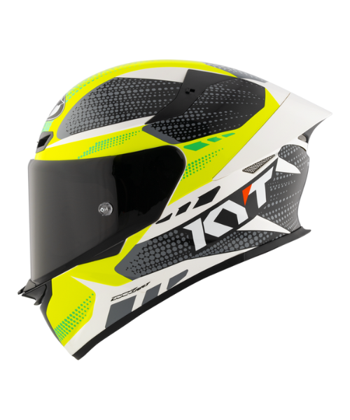 KYT TT-Revo Gear Helmet - Gloss Black Yellow