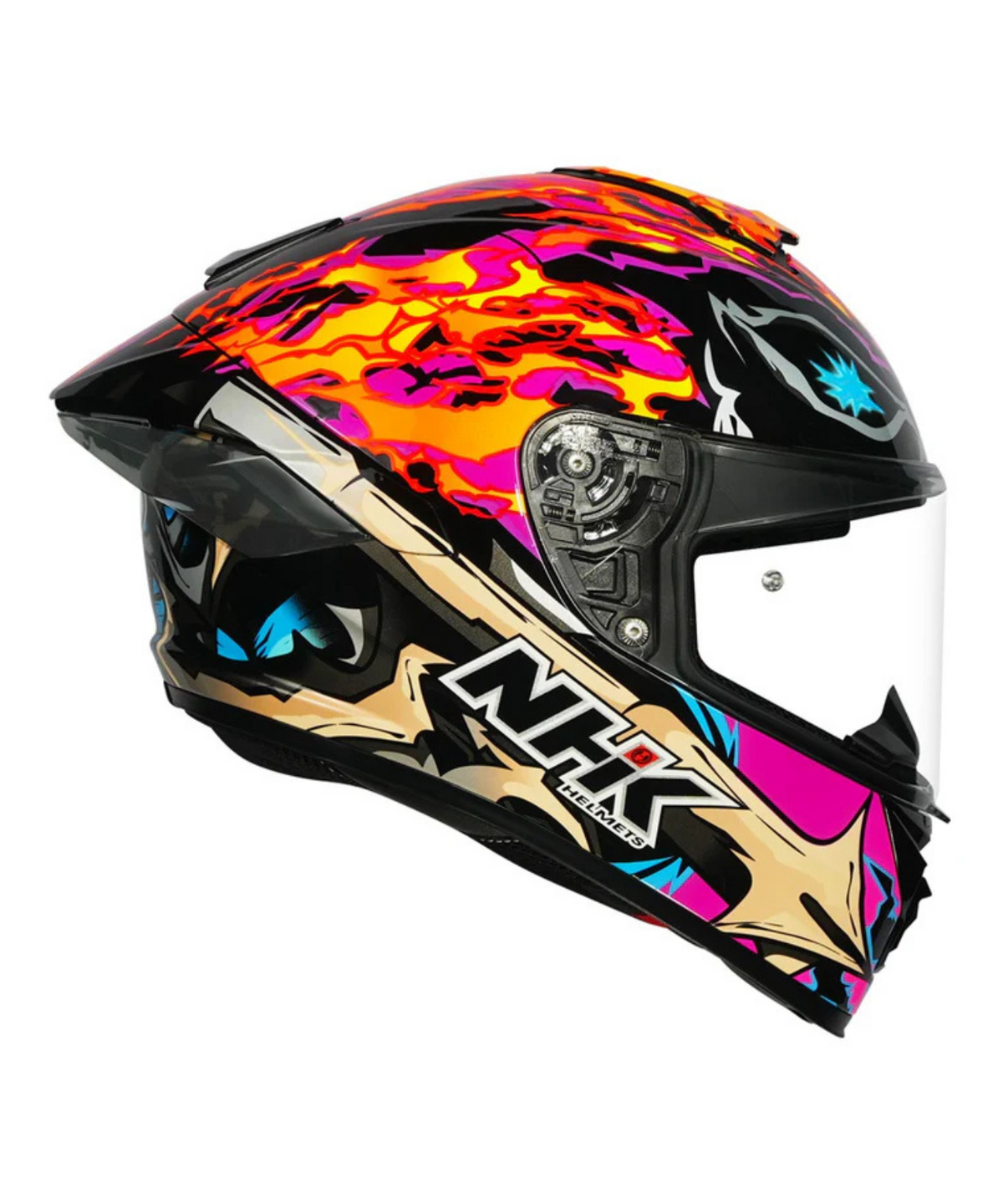 NHK K5R Amran Helmet - Black Pink - NHK