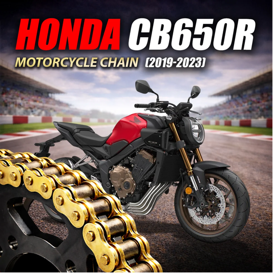 Crank1 Honda CB 650R (2019-2023) 525 Pitch ZVM-X 118L Chain - Gold