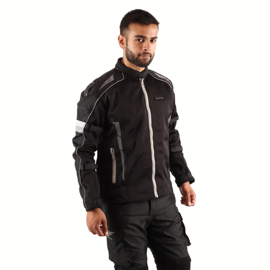 Lone Ranger Addon Pro Riding Jacket - Black Grey