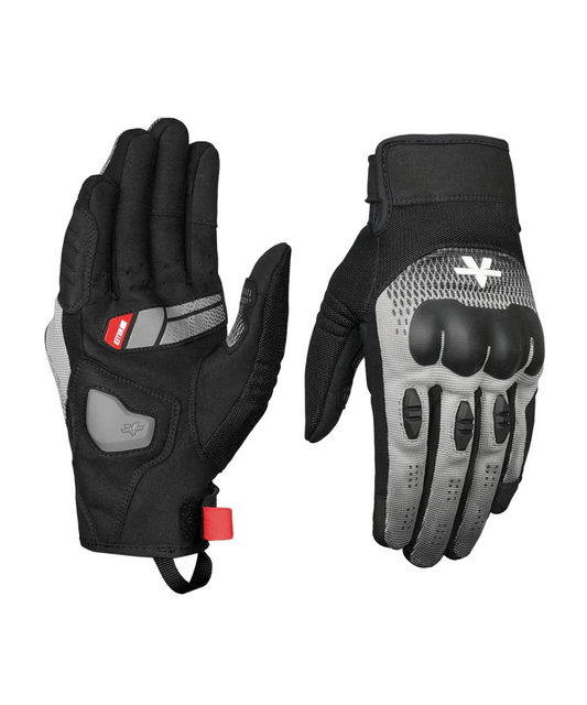 Viaterra Miller Urban Motorcycle Riding Gloves - Grey