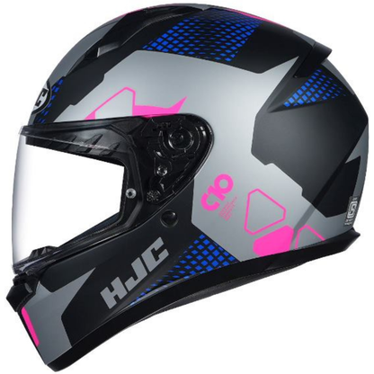 HJC C10 Aspa MC28SF Helmet - Silver Blue Pink